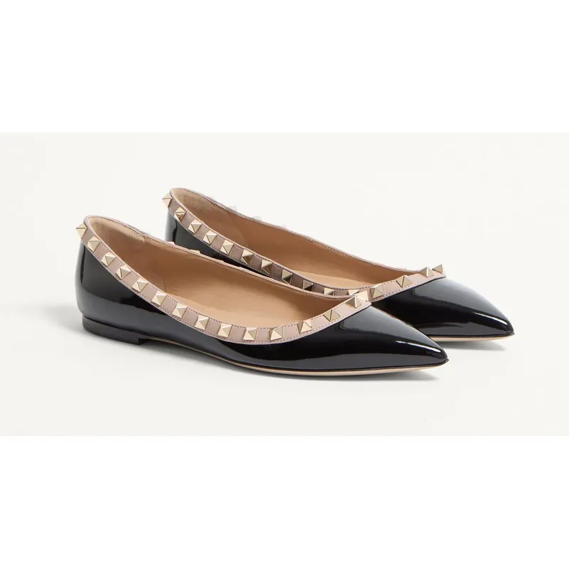  Rockstud Ballet Flat